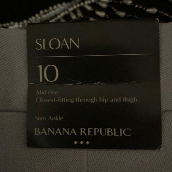 Banana Repulic Sloan Grey Pants - Picture 3 of 5